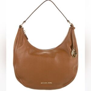 Michael Kors Brooke Large Hobo tote Bag in Acorn NWT